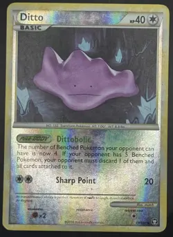 Pokemon TCG Ditto Triumphant Reverse Holo Rare 17/102 MP - Image 1