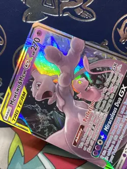 Mewtwo & Mew GX Tag Team 71/236 Pokemon Unified Minds TCG LP - Image 3