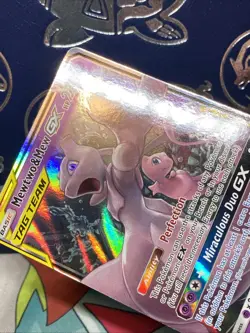 Mewtwo & Mew GX Tag Team 71/236 Pokemon Unified Minds TCG LP - Image 4