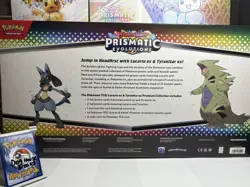 Pokemon TCG Prismatic Evolutions Lucario ex & Tyranitar ex Premium Collection x2 - Image 2