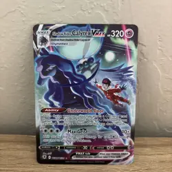 Pokemon TCG Astral Radiance Shadow Rider Calyrex VMAX TG18/TG30 - Image 1