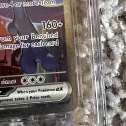 CGC 10 Gem Mint Team Rocket's Mewtwo EX 231/182 Pokemon Destined Rivals SIR - Image 5