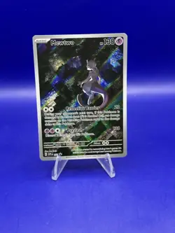 Mewtwo SVP 052 Pokemon TCG Scarlet Violet 151 Black Star Promo Full Art Holo - Image 1