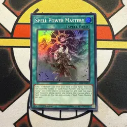 Spell Power Mastery SR08-EN022 Order of the Spellcasters 1st Edition - Image 1