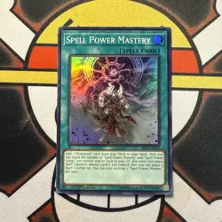 Spell Power Mastery SR08-EN022 Order of the Spellcasters 1st Edition - Image 2