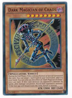 Yu-Gi-Oh! - Yugi's Legendary Decks Dark Magician of Chaos 2015 YGLD-ENC02 - Image 1