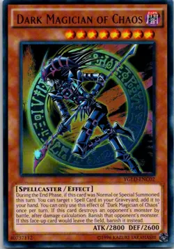 Dark Magician of Chaos Ultra Rare King of Games: Yugi's Legendary Decks (2020 Da - Image 1