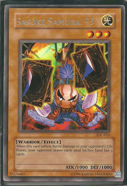 Yugioh - Sasuke Samurai #3 (Rare) (Unlimited) - IOC-011 P - Image 1