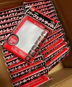 KMC Card Barrier 100 Perfect Fit Size 30pcs Set Soft Sleeves Standard NEW Japan 4521086000273 - Image 2