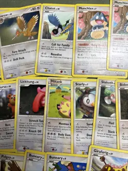 120 Normal & Electric Pokemon Cards Mixed Lot LP/MP L@@K Vintage Modern Authenti - Image 3