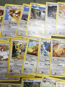 120 Normal & Electric Pokemon Cards Mixed Lot LP/MP L@@K Vintage Modern Authenti - Image 5
