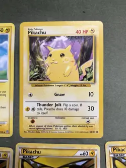 18 Pikachu Raichu Pichu Pokemon Card Lot Evolutions & Variants Holo Rare - Image 3