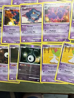 103 Mixed Lot Of Dark, Steel And Psychic Pokemon Cards Authentic L/P-M/P L@@K - Image 5