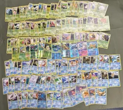 Lot Of 155 Grass & Water Pokemon Cards Vintage-Modern L/P-M/P L@@K - Image 1