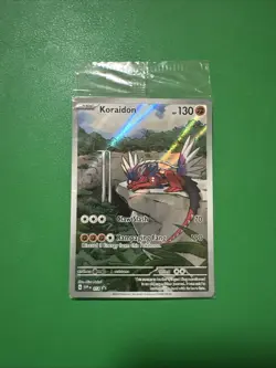 Koraidon 014 Sv: Scarlet & Violet Promo Cards Holo (SEALED) - Image 1