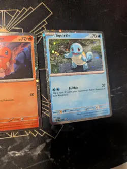 Pokemon 151 Poster Box Promo 3 Card Set Mint 46-48 Bulbasaur Charmander Squirtle - Image 5