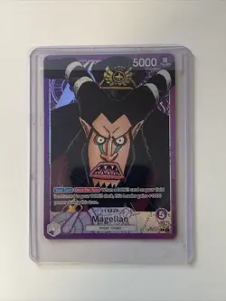 ONE PIECE Card Game - Magellan OP02-071 Leader ENG Paramount War - Image 5