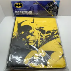 Arcane Tinmen AT-34004 Batman Core Codex Card Binder Portfolio Holds 360 Cards - Image 1