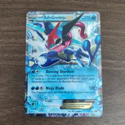 Ash-Greninja EX XY133 - LP BLACK STAR PROMO - 2016 Pokemon TCG Card - Image 1