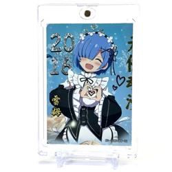 Goddess Story: Rem Ram BW 10M06-02 Re:Zero Anime Waifu CCG Trading Card - Image 3