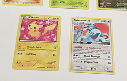 Lot of 5 Pokemon TCG Trading Cards Elesa, Serperior, Dratini,Pikachu & Salamence - Image 2