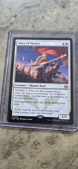 Voice of Victory Tarkir: Dragonstorm Regular - Image 1