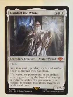 MTG - Gandalf the White - Lord of the Rings: Tales of Middle-Earth - NM - Image 1