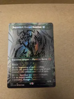 Zopandrel, Hunger Dominus (Oil Slick Raised Foil) Phyrexia: All Will Be One Foil - Image 1