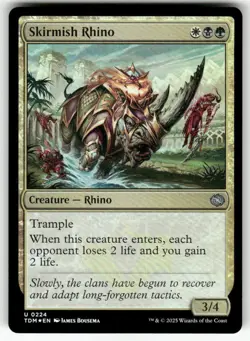 MTG | Skirmish Rhino FOIL | (NM) Tarkir: Dragonstorm - Image 1