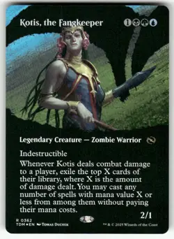 MTG | Kotis, the Fangkeeper (Borderless) FOIL | (NM) Tarkir: Dragonstorm - Image 1