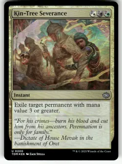 MTG | Kin-Tree Severance FOIL | (NM) Tarkir: Dragonstorm - Image 1