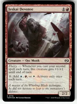 MTG | Jeskai Devotee FOIL | (NM) Tarkir: Dragonstorm - Image 1