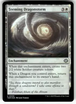 MTG | Teeming Dragonstorm FOIL | (NM) Tarkir: Dragonstorm - Image 1