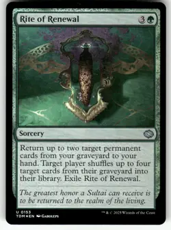 MTG | Rite of Renewal FOIL | (NM) Tarkir: Dragonstorm - Image 1