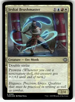 MTG | Jeskai Brushmaster FOIL | (NM) Tarkir: Dragonstorm - Image 1