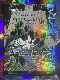 Reanimate - Mythic - Borderless - Foil - #20 - Marvel's Spider-Man - MTG - Image 1