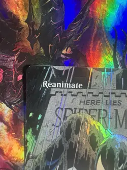 Reanimate - Mythic - Borderless - Foil - #20 - Marvel's Spider-Man - MTG - Image 4