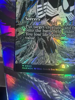 Reanimate - Mythic - Borderless - Foil - #20 - Marvel's Spider-Man - MTG - Image 5