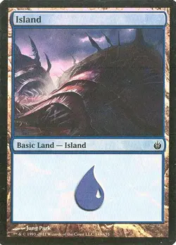 MTG - Mirrodin Besieged - Island #149 - Foil - Various conditions - Image 1