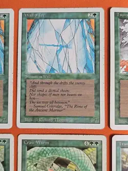 🟢🟢 1994 MAGIC THE GATHERING REVISED 3RD EDITION GREEN LOT LIGHT ▶ HEAVY PLAY - Image 4