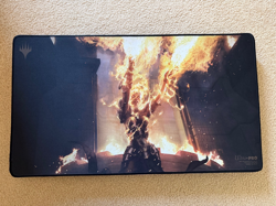 Ultra Pro Playmat Chandra Ravaging Blaze Playmat Limited Stiched Edge - Image 1