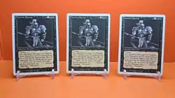 ⚫⚫⚫ (3) 1994 MAGIC The Gathering HYPNOTIC SPECTER REVISED 3RD EDITION PLAYED - Image 1