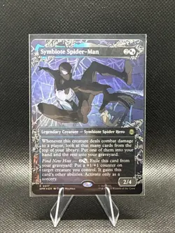 Symbiote Spider-Man (Borderless) Marvel's Spider-Man Foil - Image 1
