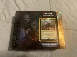 WARHAMMER 40kCOLLECTORS EDITION COMMANDER DECK THE RUINOUS POWERS FACTORY SEALED - Image 1