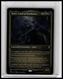 Battle for Baldur's Gate #526 Bane, Lord of Darkness (Foil Etched) - Image 1