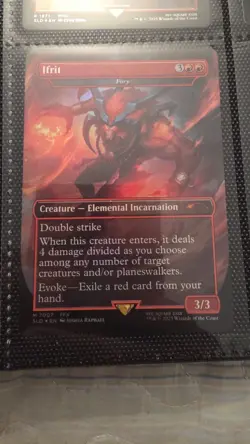 Ifrit - Fury (Rainbow Foil) Secret Lair Drop Foil - Image 1