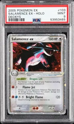 2005 Pokemon EX Delta Species Salamence #14 Reverse PSA 10 Gem Mint #28610771 - Image 1