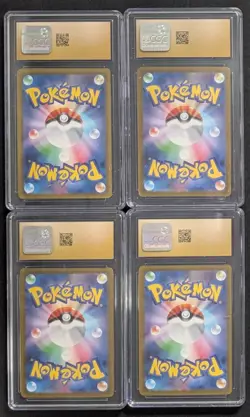 Lot (4) Pokemon JPN SV8a Terastal Fest Eevee Evolution SAR Set CGC 10 PRISTINE - Image 2