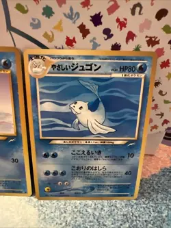 Seel 086 Dewgong 087 Evolutions Neo Destiny Japanese Pocket Monster Pokemon - Image 3