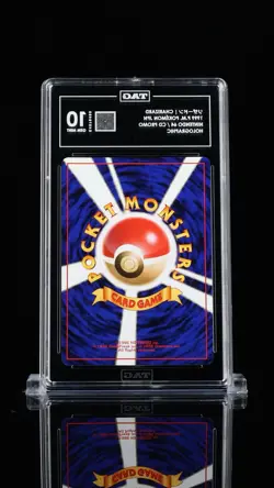 CHARIZARD TAG 10 JAPANESE CD PROMO POKEMON TCG LOW POP GEM MINT PSA 1999 VINTAGE - Image 2